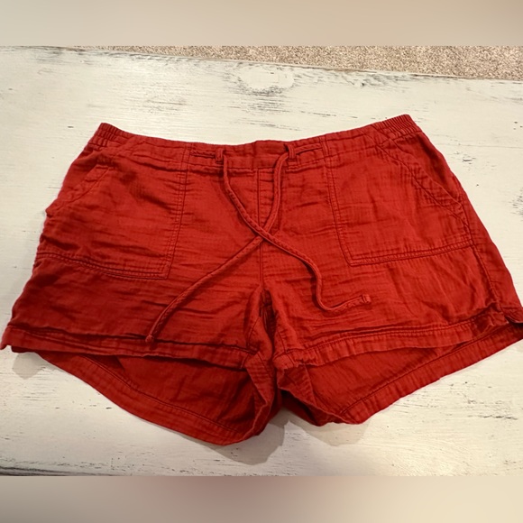 Old Navy Safari Red Shorts 2X - Picture 1 of 5